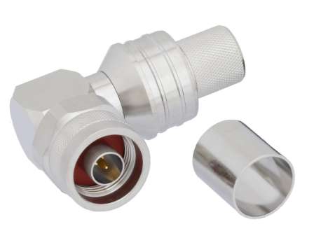 n male right angle connector